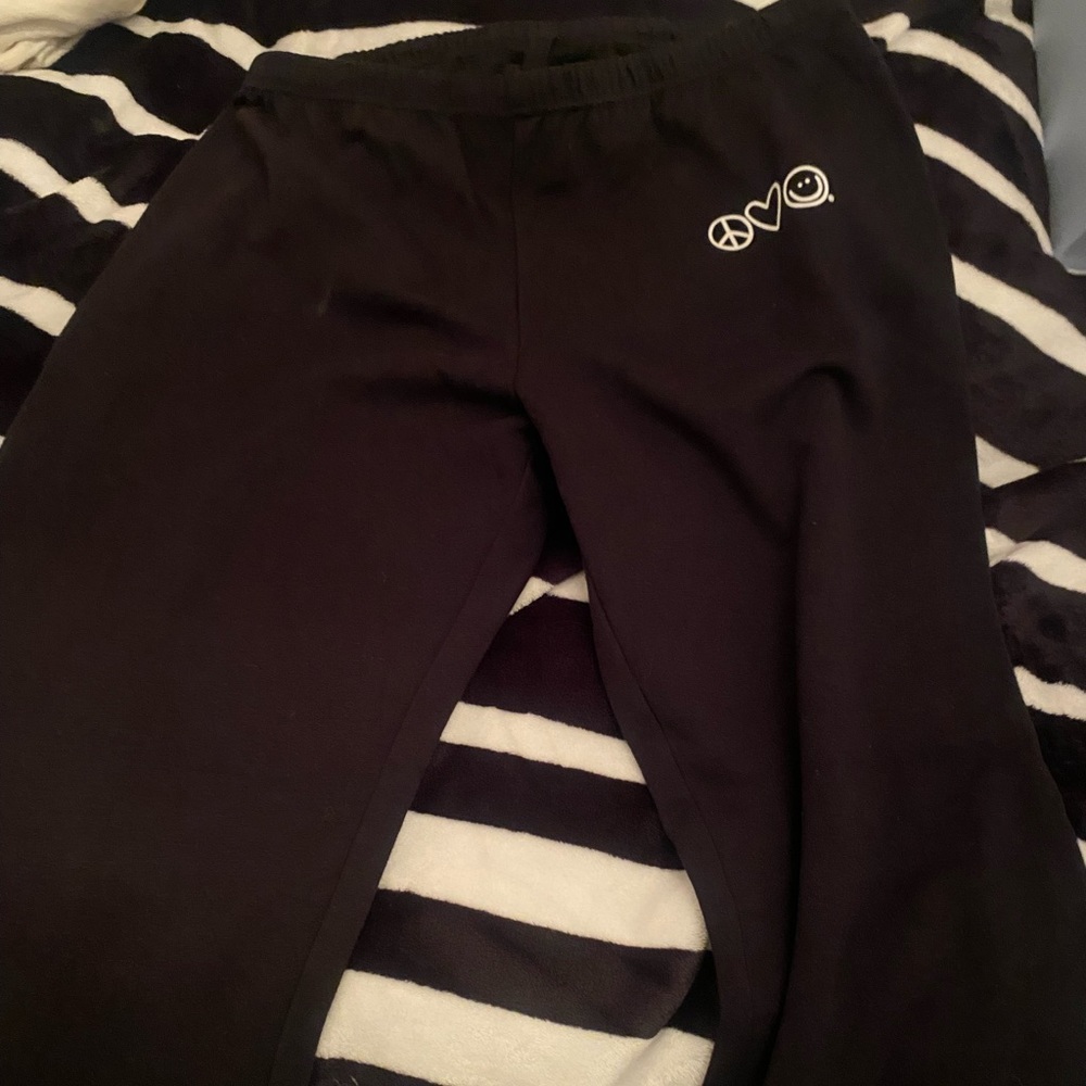 Peace love world designer sweatpants